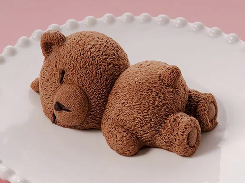Chocolate Raspberry Bear