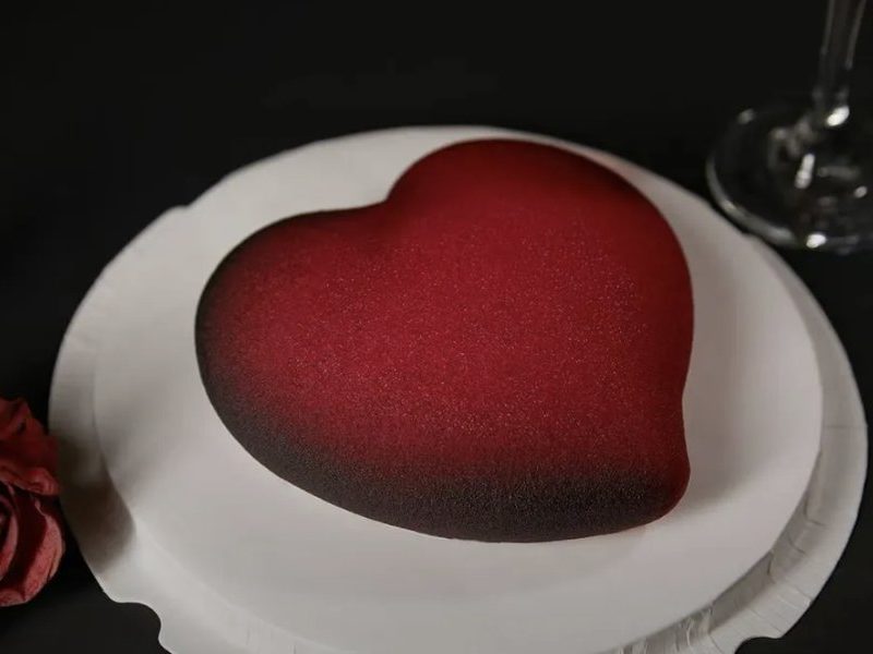 Rose Heart Chocolate